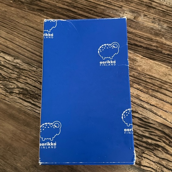 Vintage Aarikka Gnome Christmas Window Mobile ‘Veijaritontut’ with Original Box - Picture 11 of 11